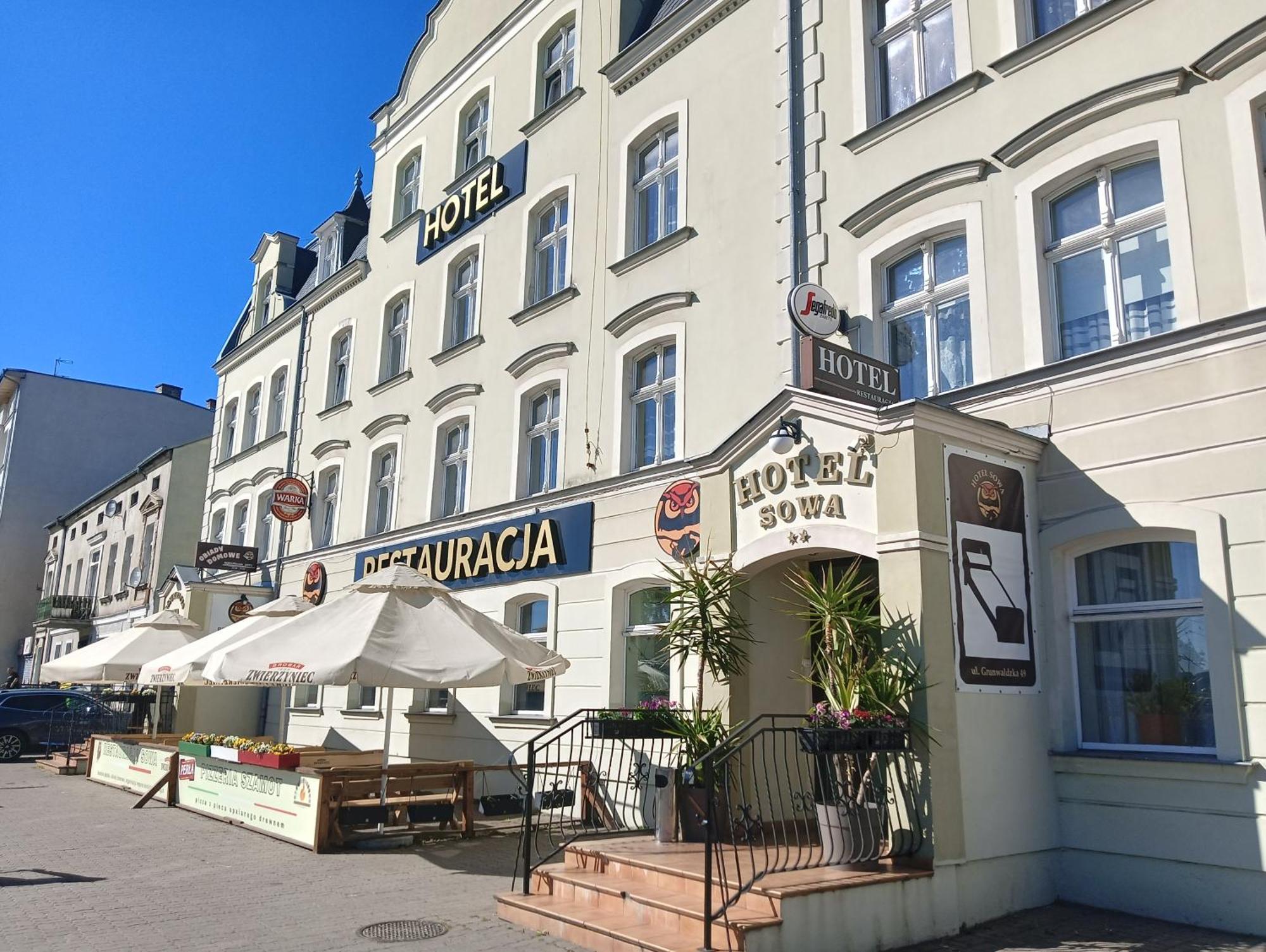 Hotel Sowa Elblag Exteriör bild